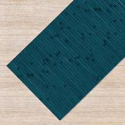 Tappeto Passatoia In Vero Bamboo Tappeto Cucina Ingresso In Legno Antiscivolo Aderente Lavabile E Antimacchia Tagliabile  Ottanio - 50x150 cm
