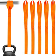 Pacchetto con 6 spanlussen per motocicli, cinghie 460 x 25 mm, cinghie per cavi, capacità di sollevamento 500 kg, cinghie per il trasporto di motocicli, ATV, auto e camion.