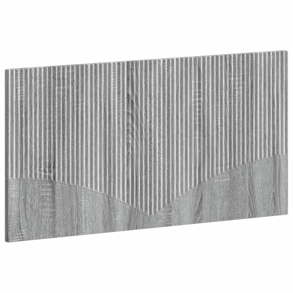 Testiera da Muro HOORN Sonoma grigio Legno ingegnerizzato 897421