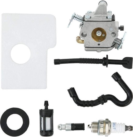 Kit di Montaggio - Kit di Accoppiamento per Segatutto a Carburatore per MS170 MS180 - 017018 Accessorio di Ricambio .