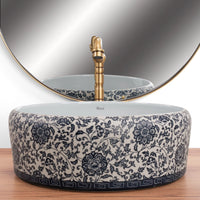 Lavabo Da Appoggio Rea Florisa