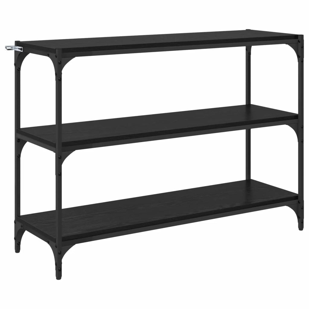 Armadio per Libri Rovere nero 100 x 33 x 70,5 cm 881116