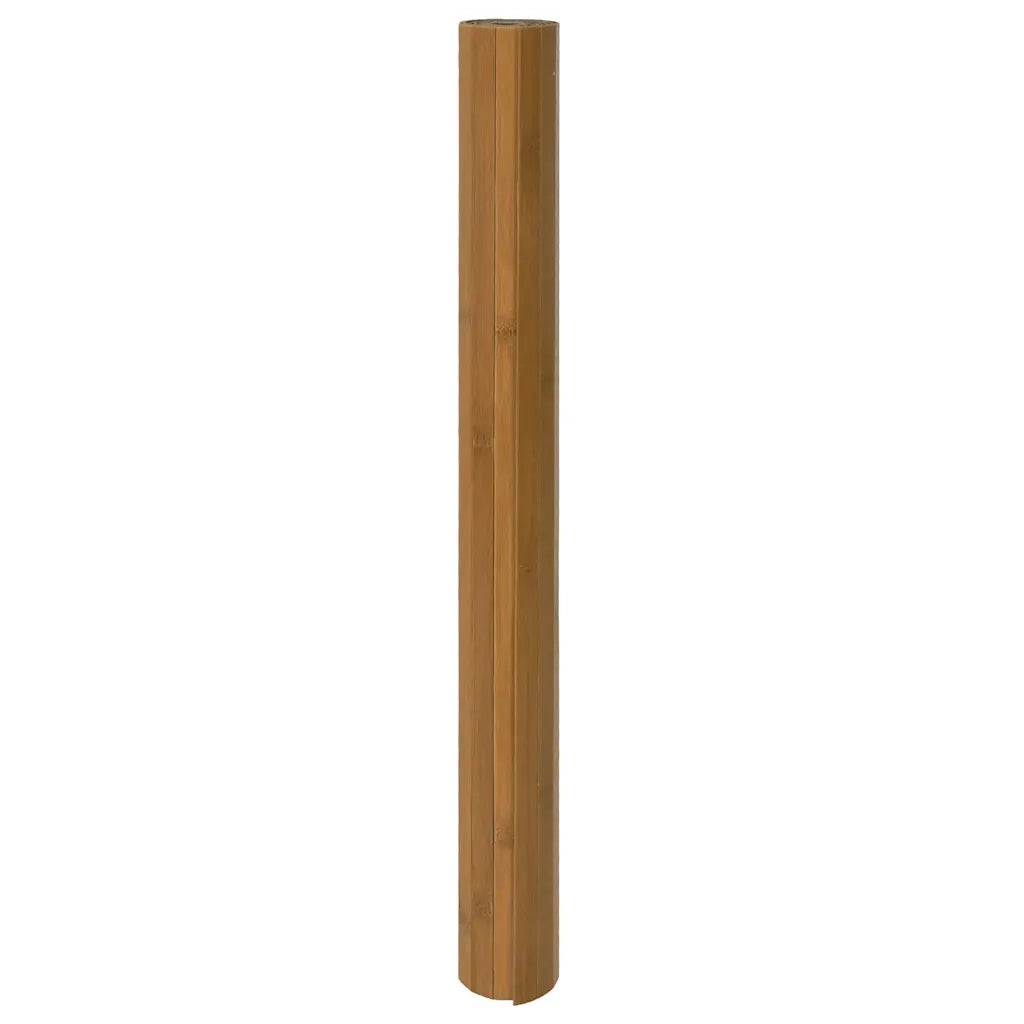 Tappeto Rettangolare Marrone 60x100 cm in BambÃ¹