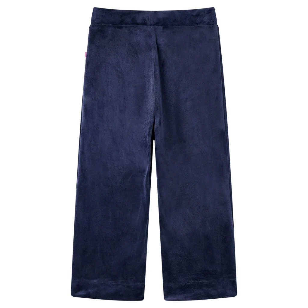 Pantaloni da Bambino in Velluto Blu Scuro 92 CFW2984806