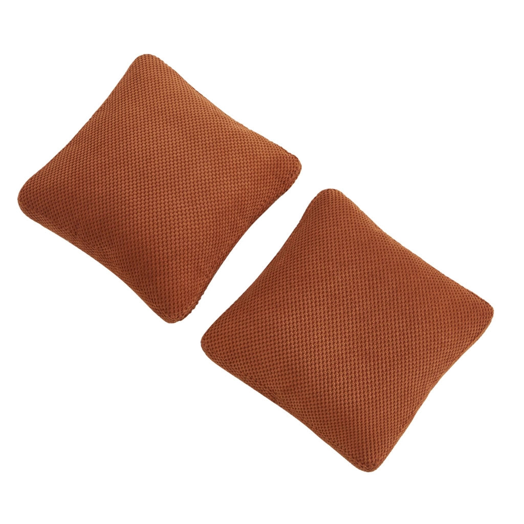 Divano angolare reversibile in tessuto trapuntato, 3 posti, terracotta