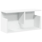 Armadietto a Muro | Mobile a Parete 60x20x30 cm Bianco in Truciolato