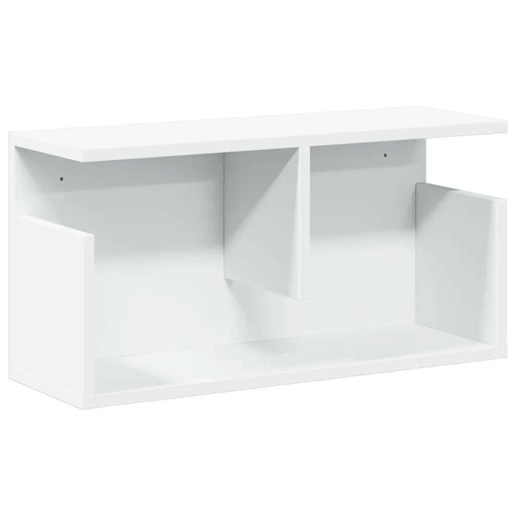 Armadietto a Muro | Mobile a Parete 60x20x30 cm Bianco in Truciolato