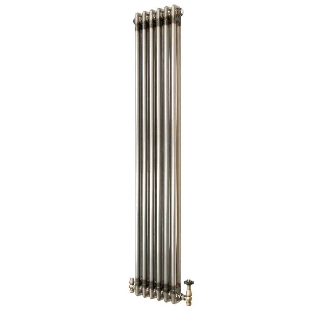 Radiatore 2 Colonne Verticale Metallo Grezzo 1500 x 290 mm TRV