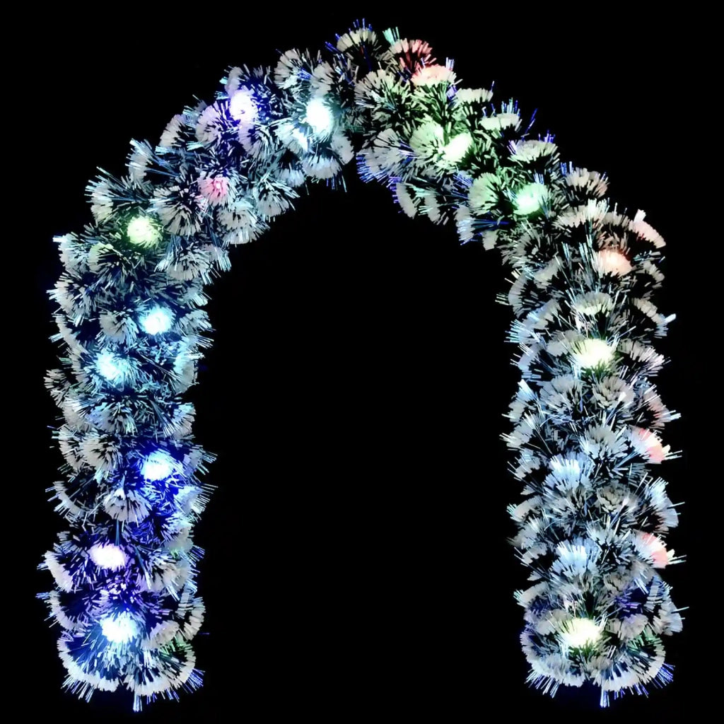 Ghirlanda di Natale 200 cm 16 LED Multicolore PET 42049535