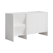 Credenza in legno "Laris 130" - 130 x 44 x 82 cm - Bianco