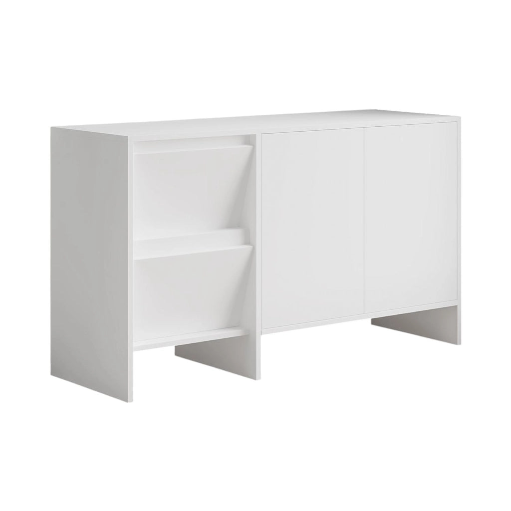 Credenza in legno "Laris 130" - 130 x 44 x 82 cm - Bianco