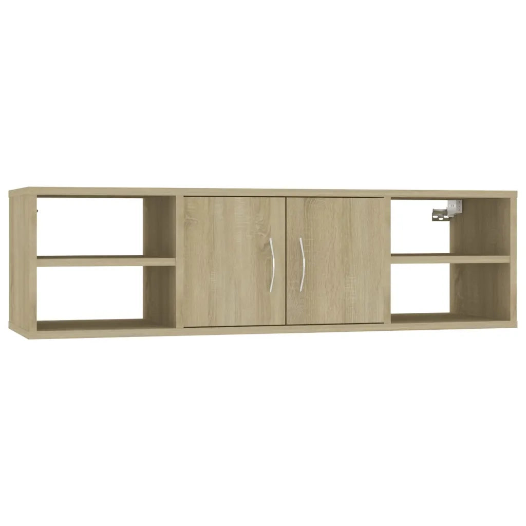 Scaffale a Parete Rovere Sonoma 102x30x29 cm in Truciolato cod mxl 33050