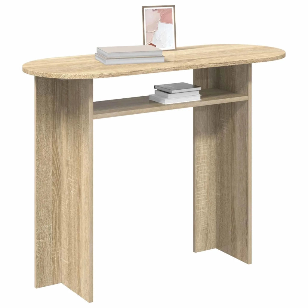 Tavolo consolle Rovere Sonoma 100 x 39,5 x 75 cm