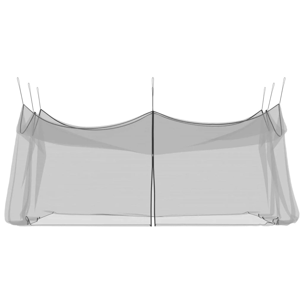 Zanzariera da giardino 156 Mesh Nero 3 x 6 x 2,5 m Poliestere 42033537