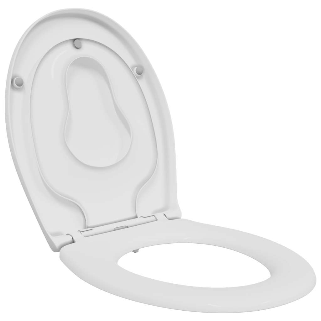 Toilette per famiglie  con seggiolino per bambini rilascio rapido in Duroplast
