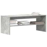 Mobile Porta TV-Mobile per TV-Credenza TV Grigio Cemento 100x40x40cm in Legno Multistrato 861093