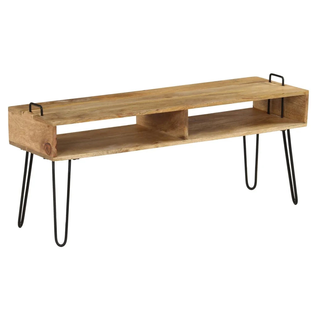 Pratico mobile porta TV/credenza di design in legno massello di mango 110 cm 2502133