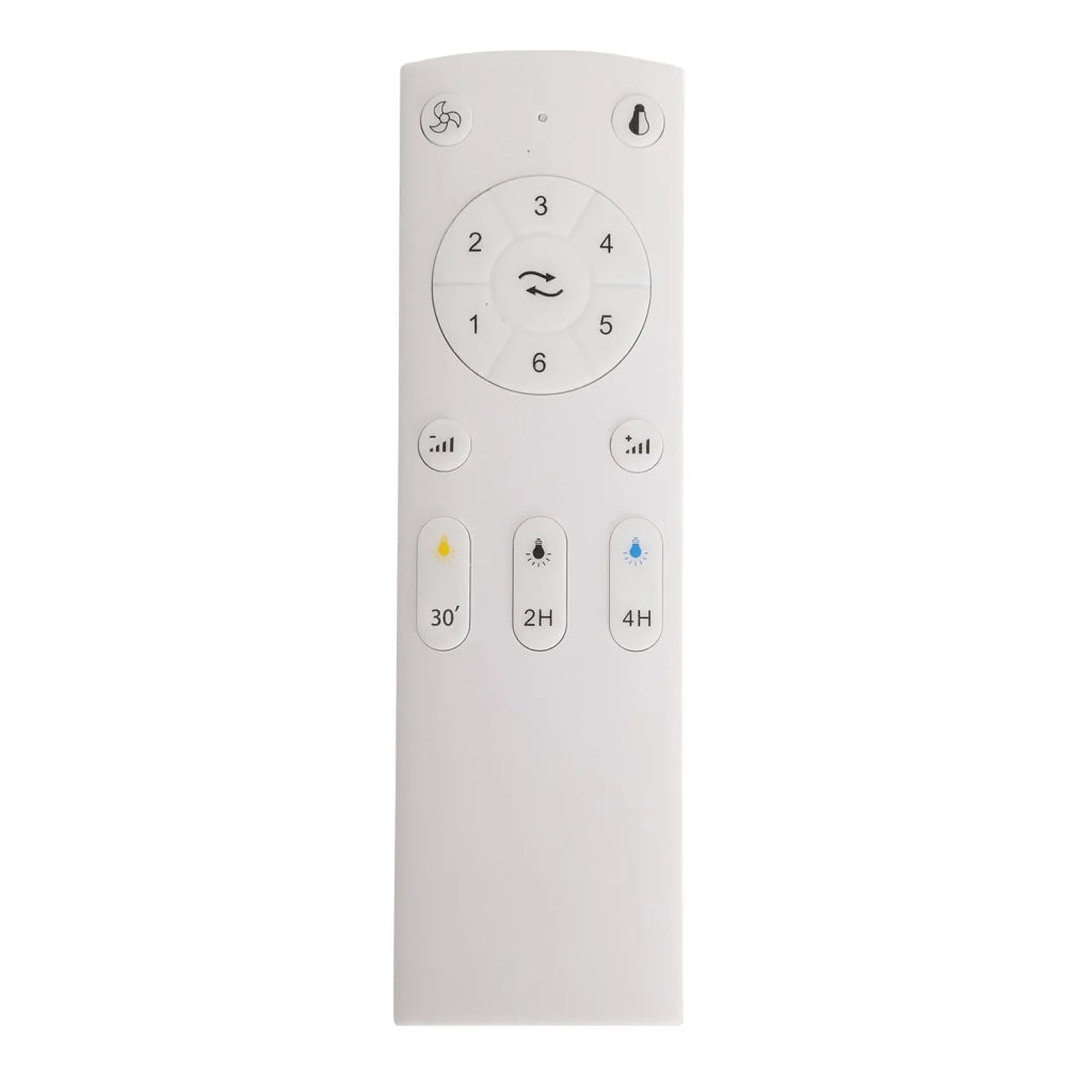 LÚZETE - VENTILATORE DA SOFFITTO CON LUCE 17W MOTORE DC SIERRA BIANCO Ø 91,4 CM