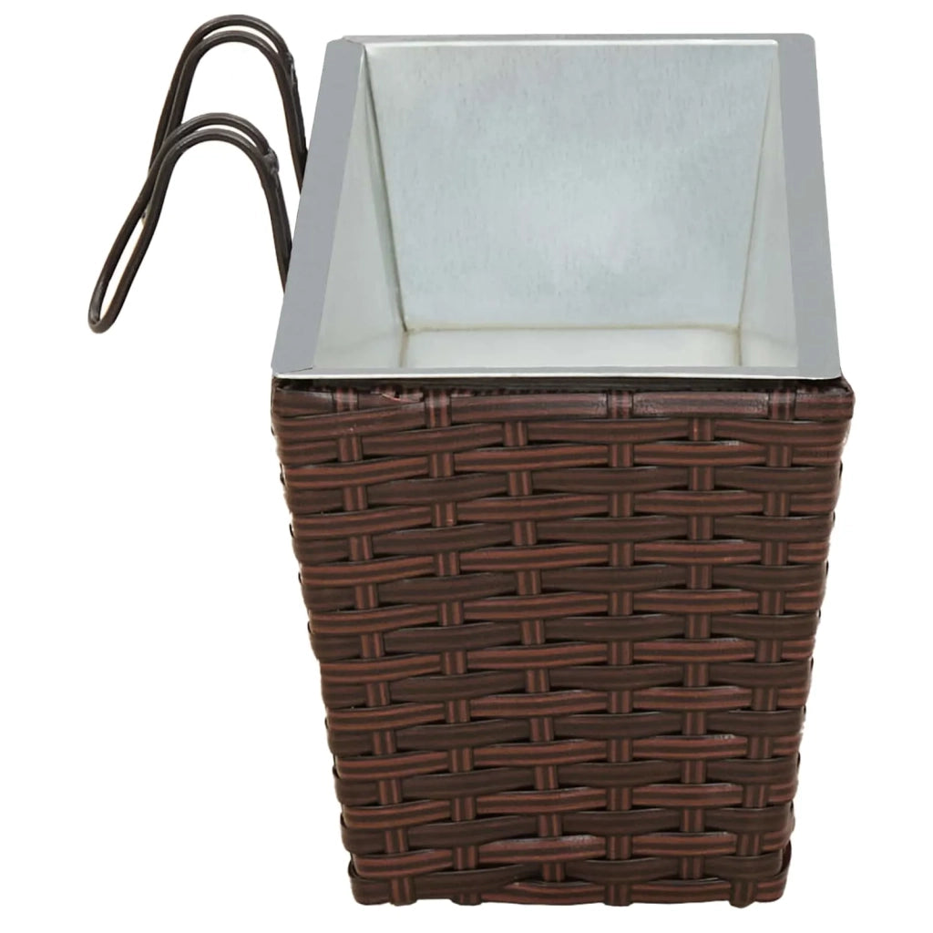 Ringhiera 2 pz 50 x 17 x 17 cm Metallo CFW3768591