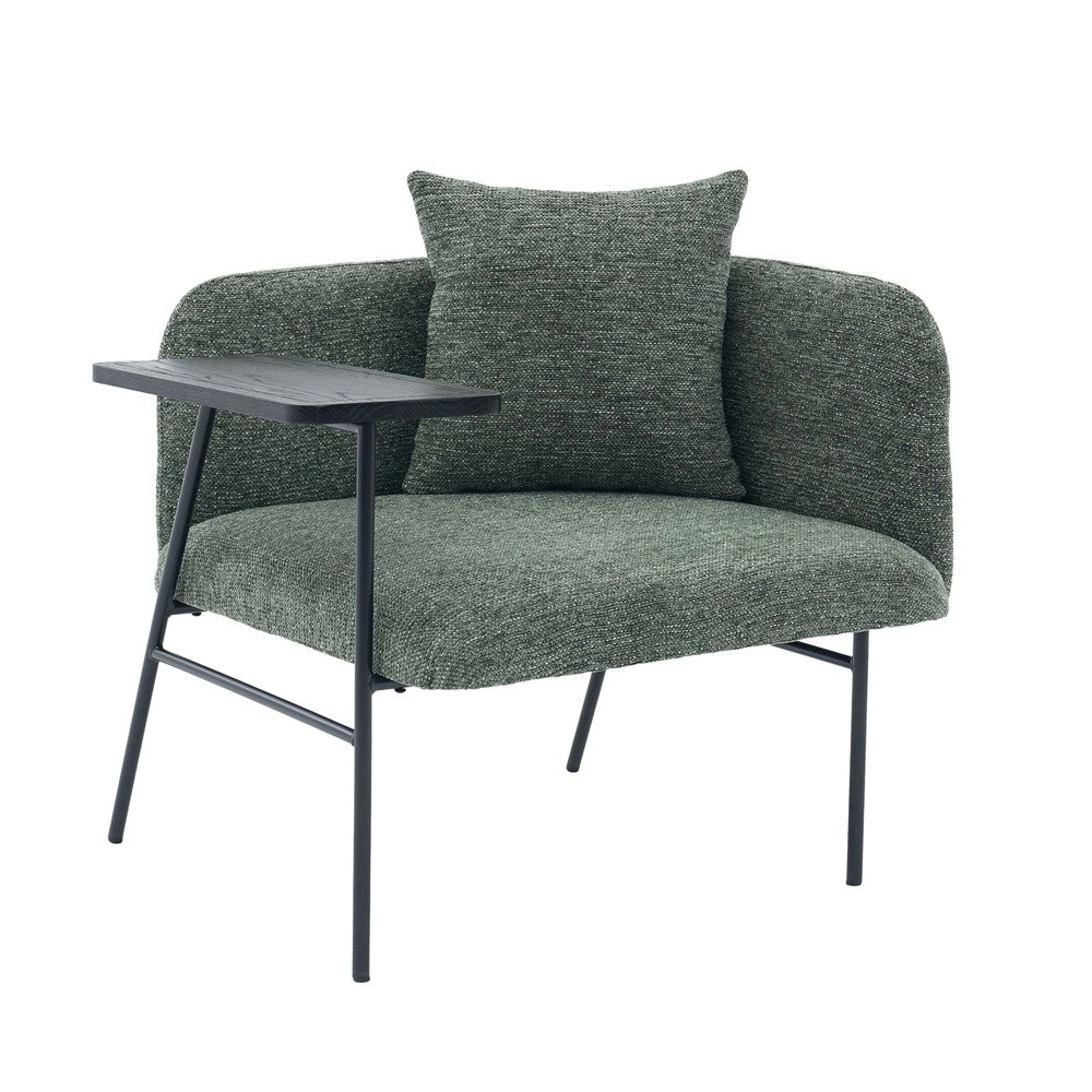 Poltrona con Tavolino ¨C MINIMAL ¨C Tessuto, Vano Contenitore
