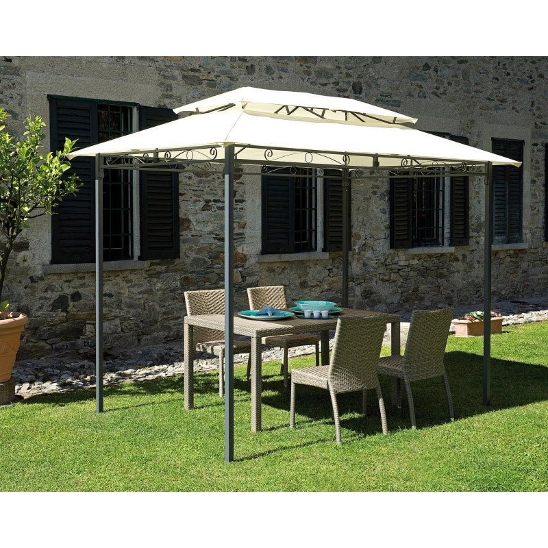 Gazebo Illinois rettangolare MOIA 3x2 mt