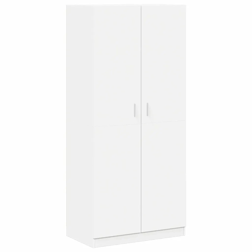 Armadio Bianco 90x52x200 cm in Legno Multistrato CFW8467769