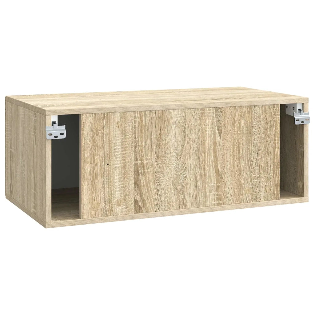 Mobile TV da Muro | Armadietto TV | Mobile Porta TV Rovere Sonoma 78,5 x 41 x 30 cm