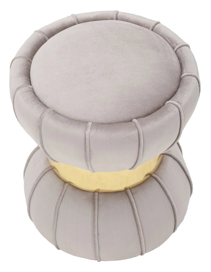 SGABELLO FLOWER CM GRIGIO CM � 40X44