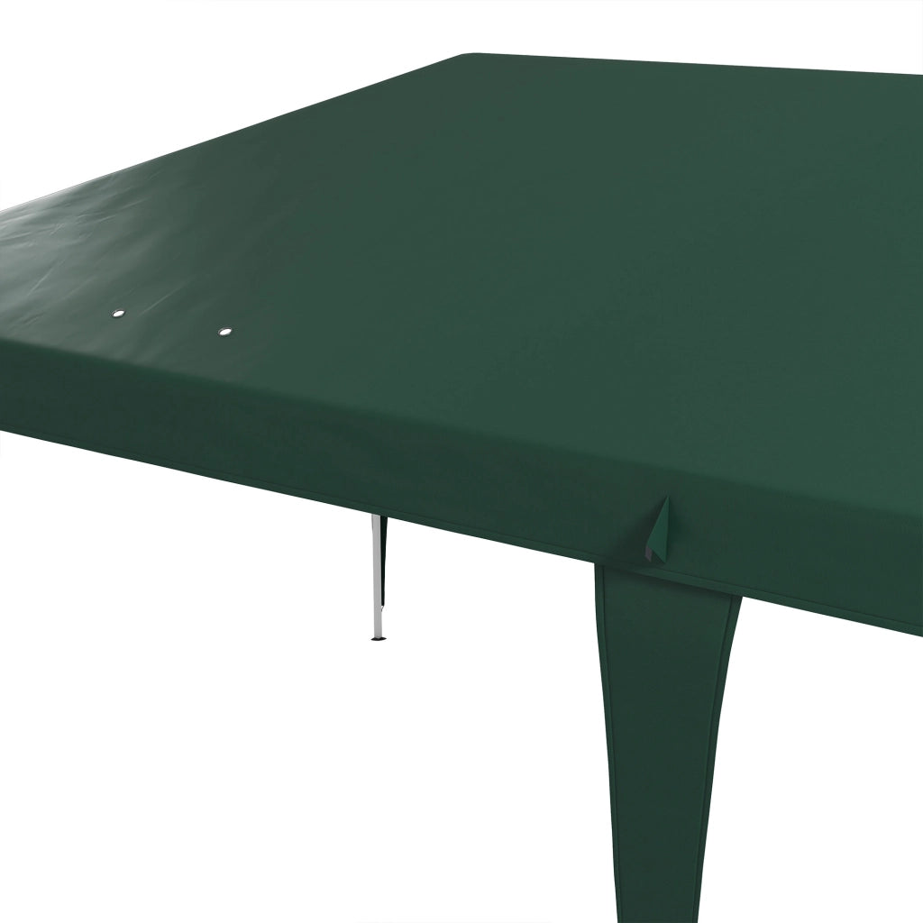 Gazebo giardino 6x3m ¨C Xylo ¨C acciaio anti-UV verde con borsa trasporto