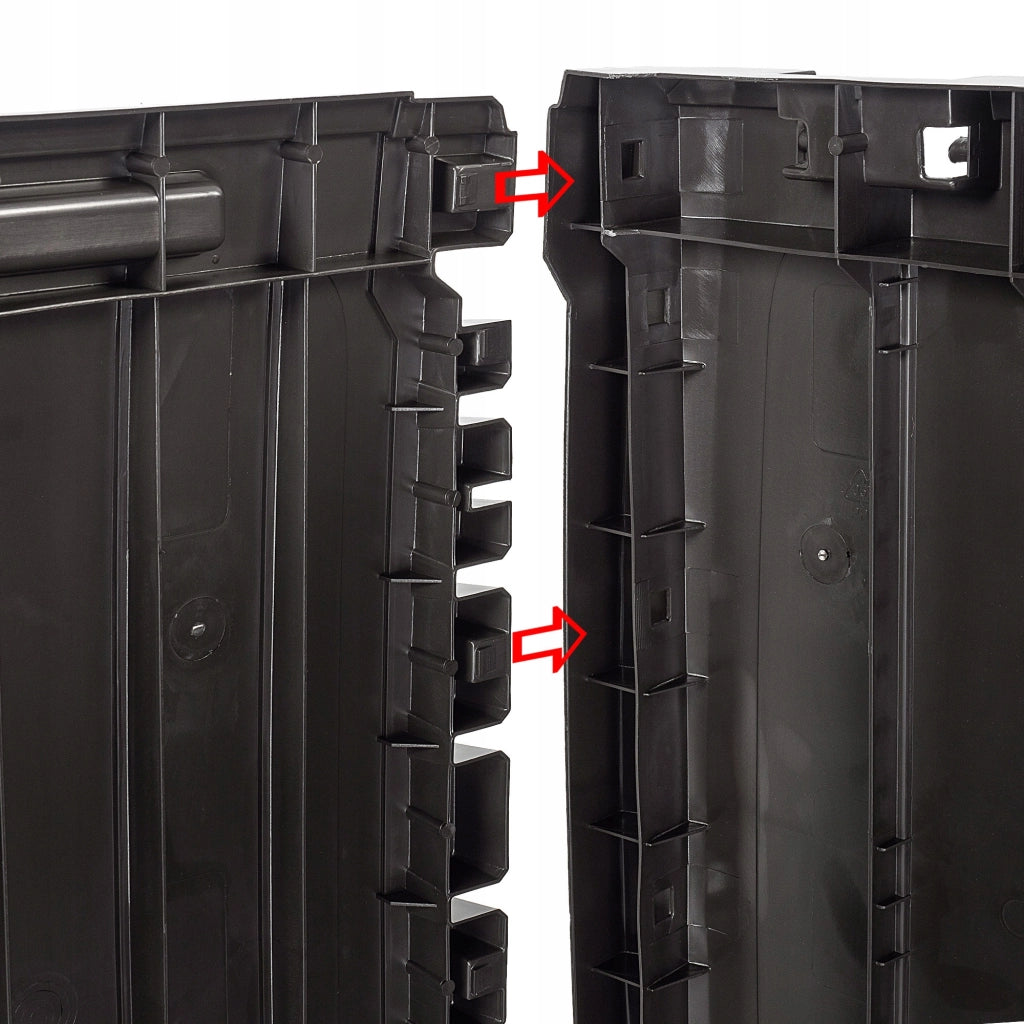 KADAX Garden Box, contenitore da giardino/balcone da 290 litri per balcone/terrazza, grande.