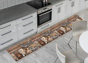 Tappeto Passatoia Cucina Antiscivolo Sottolavello Digitale Fantasie Varie - 50x320 - Gatto Amaca