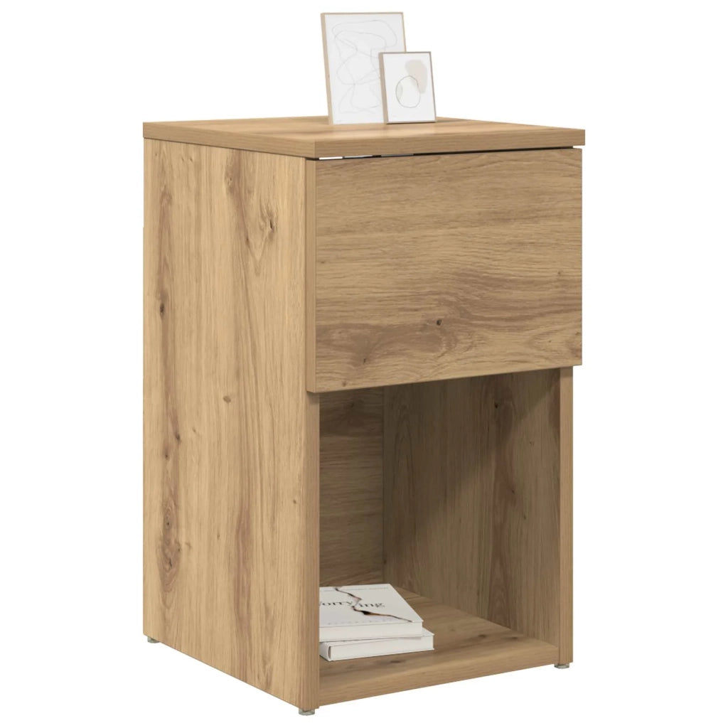 Armadietto per letto Rovere Artigianale 29 x 31,5 x 49 cm