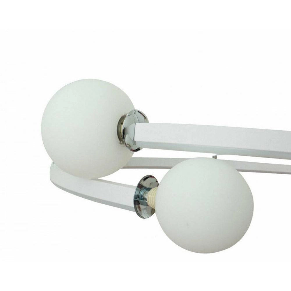 Trade Shop - Lampadario Led 34 W A Sospensione Design Moderno In Alluminio Pvc Luce 6500k A58 -