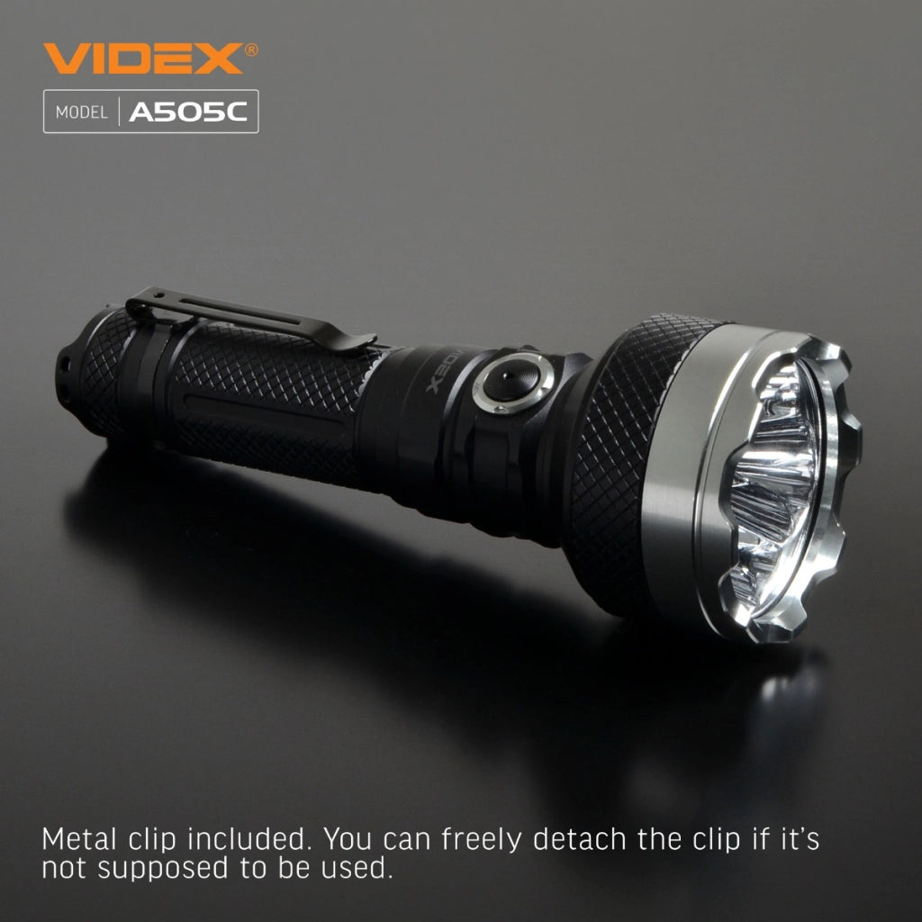Torcia tattica Videx VLF-A505C 5500lm 500m IP68 ricaricabile