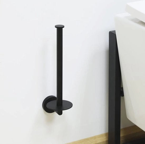 Supporto per carta igienica in acciaio inox - Supporto per carta igienica appeso per wc
