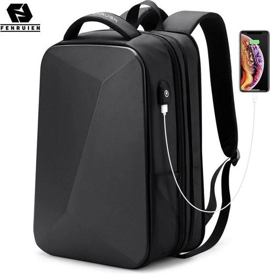 Borsa Antifurto - UPGRADE - Borsa Impermeabile - Borsa per Motocicletta - Borsa per Bicicletta - Portabicicletta con Stazione di Ricarica - Adattabile in Dimensioni