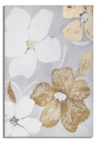 Stampa Dipinta Flowery cm 80X3X120