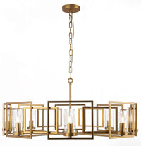 Lampada pendente House in Metallo Bowi Oro