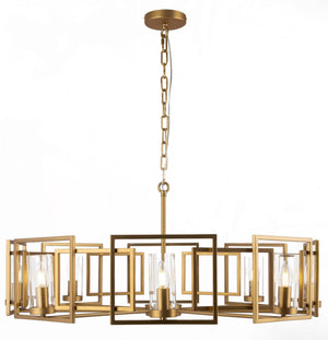 Lampada pendente House in Metallo Bowi Oro