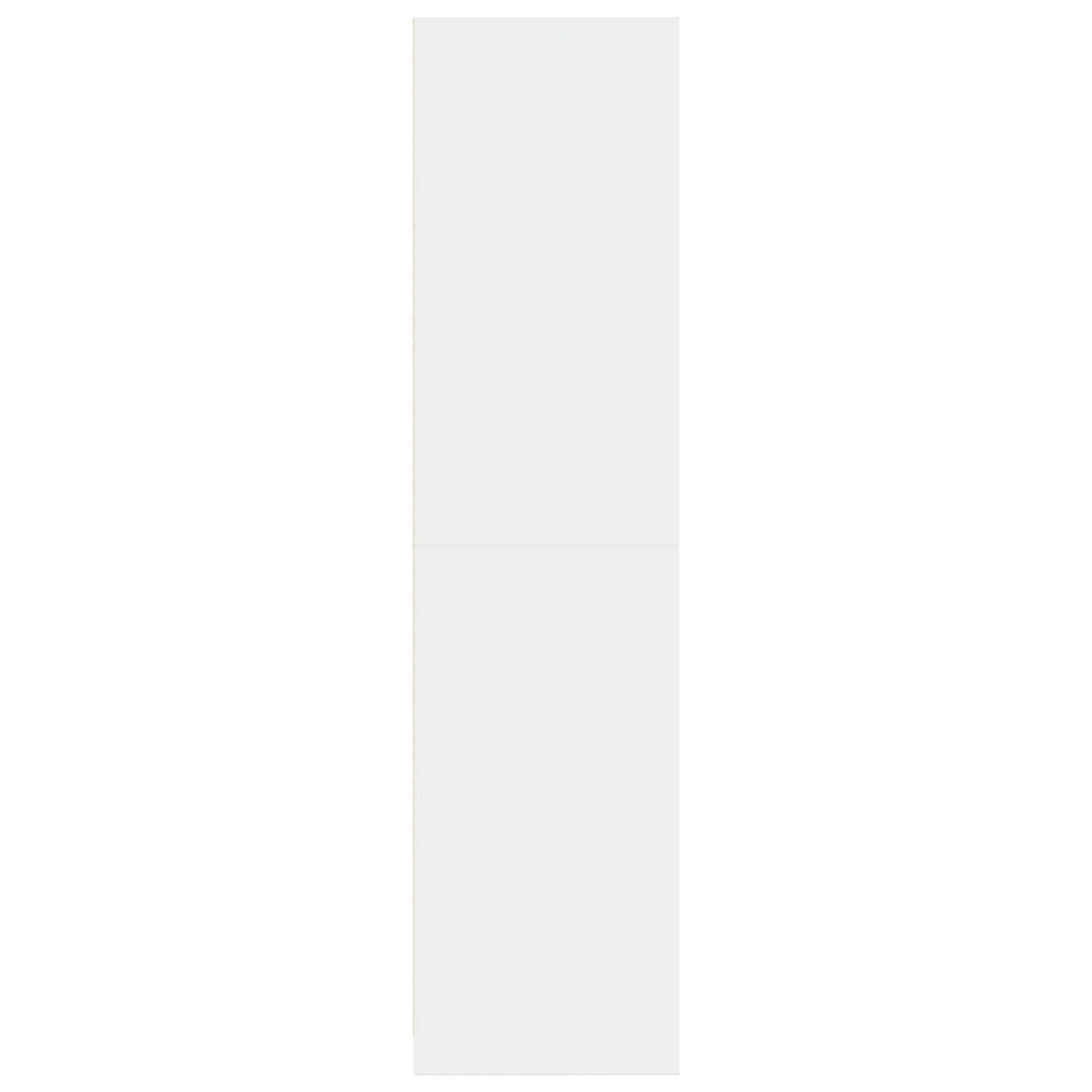 Armadio Bianco 80x50x200 cm in Legno Multistrato CFW9827002