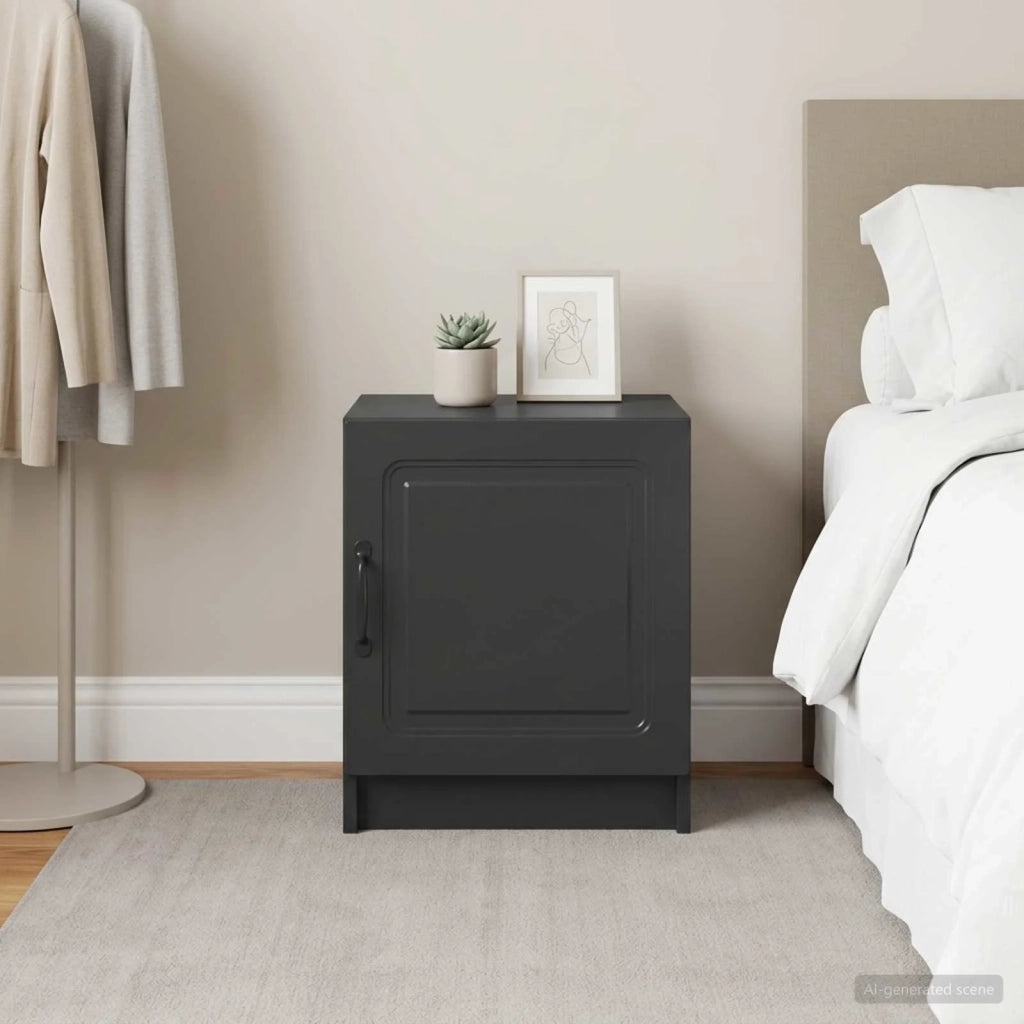 Armadio da Notte 2 pz Nero 43 x 34,5 x 47 cm 895718