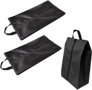 Borsa per scarpe grande capacità - Impermeabile Borsa per scarpe - Accessori da viaggio portatili - Chiusura a cerniera - Adatto per escursioni - Nero - Borsa per scarpe