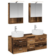Set di mobili per il bagno 5 pcs Legno antico 3406925
