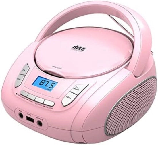 Radio cd speler portatile per bambini - Radio cd speler con USB - Radio cd speler portatile