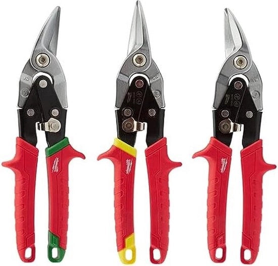 Serra a Tripla Scatola Taglio Laterale e Laterale Biscia Serra Promozionale 3-in-1 48224533 Rosso MLW48-22-4533