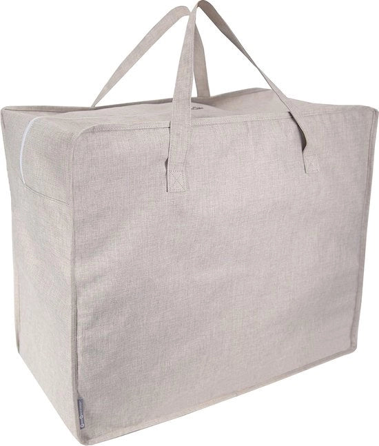 Tas di Stoccaggio per Coperte, Cuscini e Abiti di Stagione con Maniglie Rafforzate