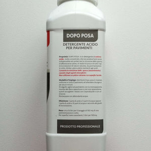 Abichem 1lt dopo posa detergente acido per pavimenti
