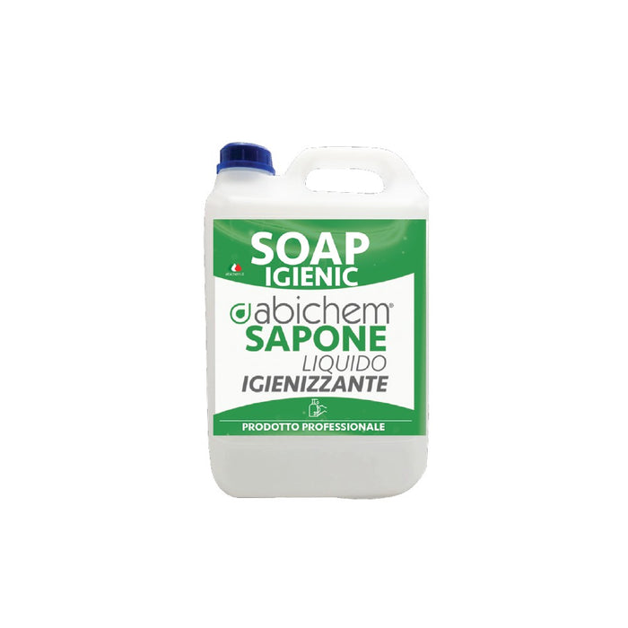 Abichem 5lt soap igienic sapone liquido igienizzante lavamani