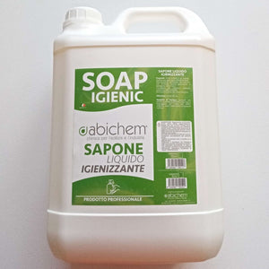 Abichem 5lt soap igienic sapone liquido igienizzante lavamani