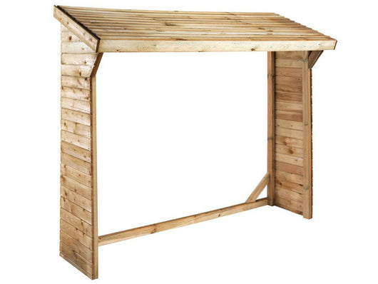 Capanno per legna - 1.58 m² - 2.20 x 0.69 x 1.83 m - 2 steri